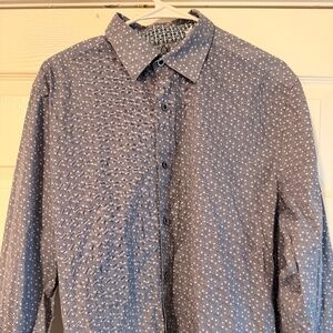 Robert Graham | Long Sleeve Button Down Shirt - Classic Fit | Size XL